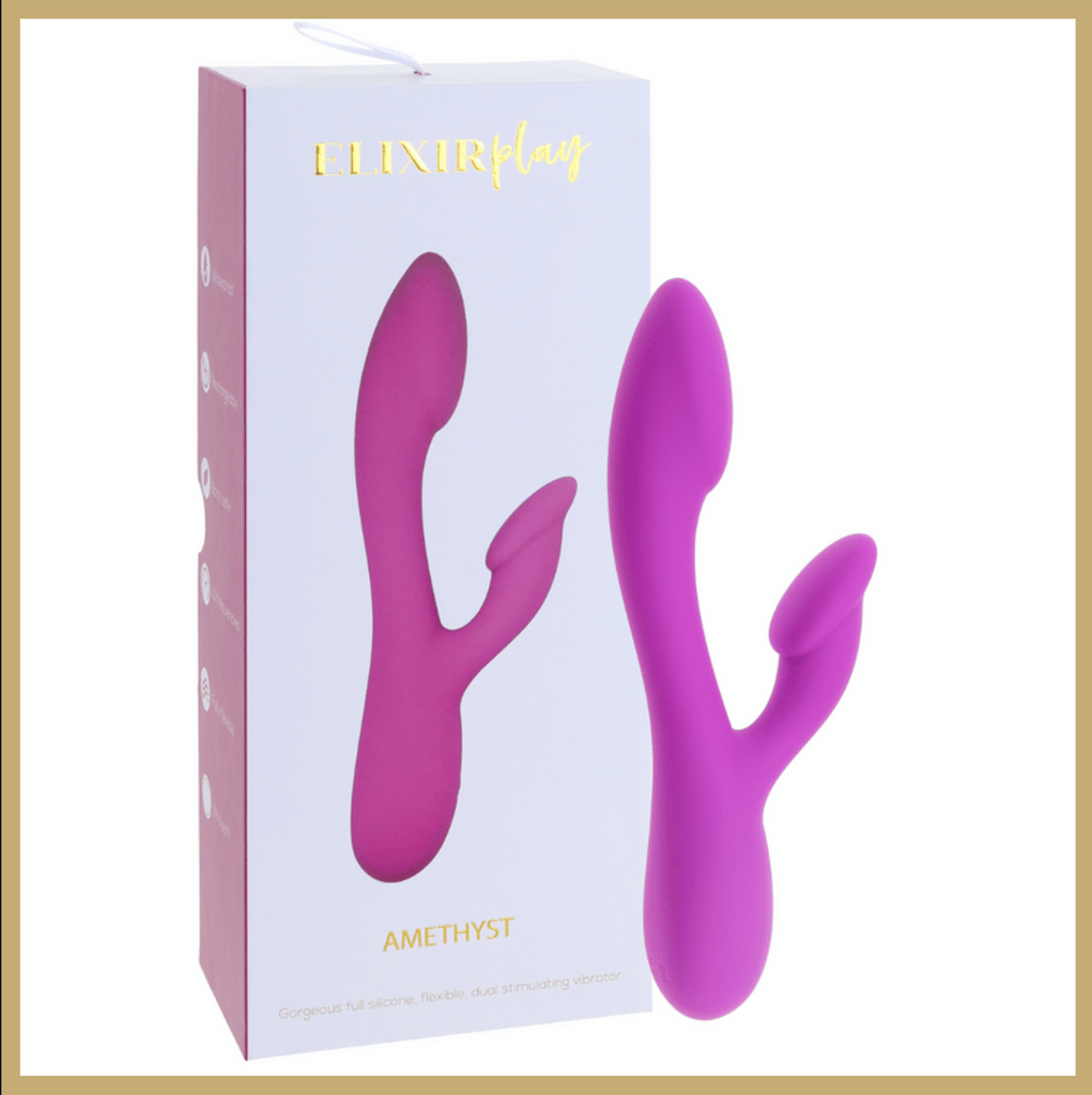 amethyst vibrator with discreet packaging